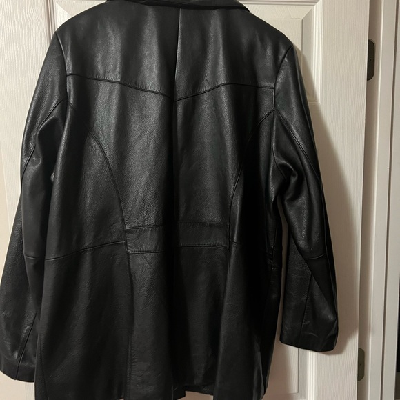 Wilson’s Black Leather Coat - Picture 5 of 6